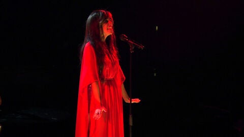 Bely Basarte, dulce como Olivia Rodrigo y su ‘Drivers license’ en la cuarta gala de ‘Tu cara me suena’