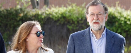 Mariano Rajoy y su mujer Elvira