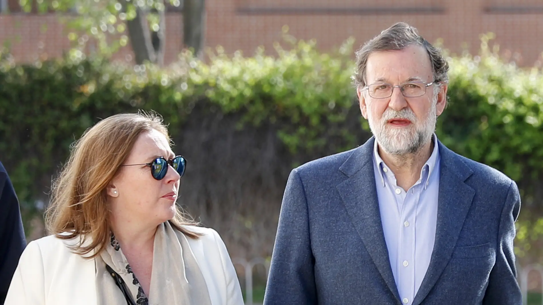 Mariano Rajoy y su mujer Elvira