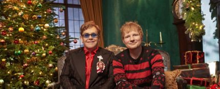Ed Sheeran y Elton John te desean ‘Merry Christmas’