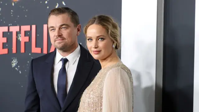 Jennifer Lawrence en la premiere de 'No mires arriba'