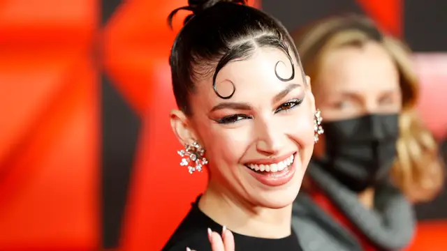 Úrsula Corberó, en la presentación de 'La casa de papel'