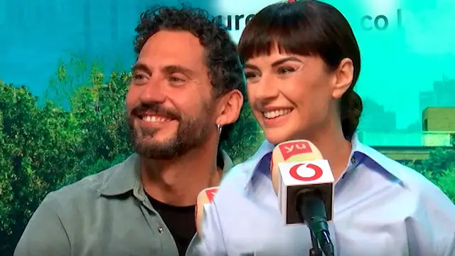 Paco León y Miren Ibarguren