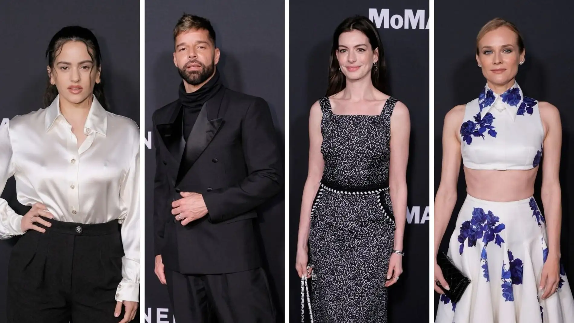 Rosalía, Ricky Martin, Anne Hathaway y Diane Kruger title=