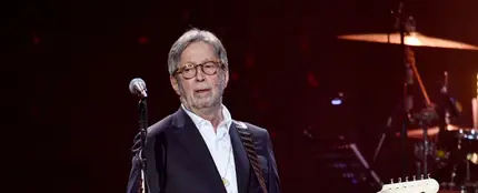 Eric Clapton en concierto, en 2020 Eric Clapton en concierto, en 2020