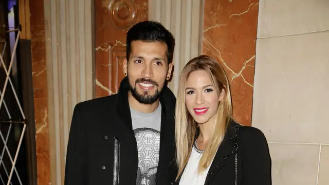 Ezequiel Garay y Tamara Gorro