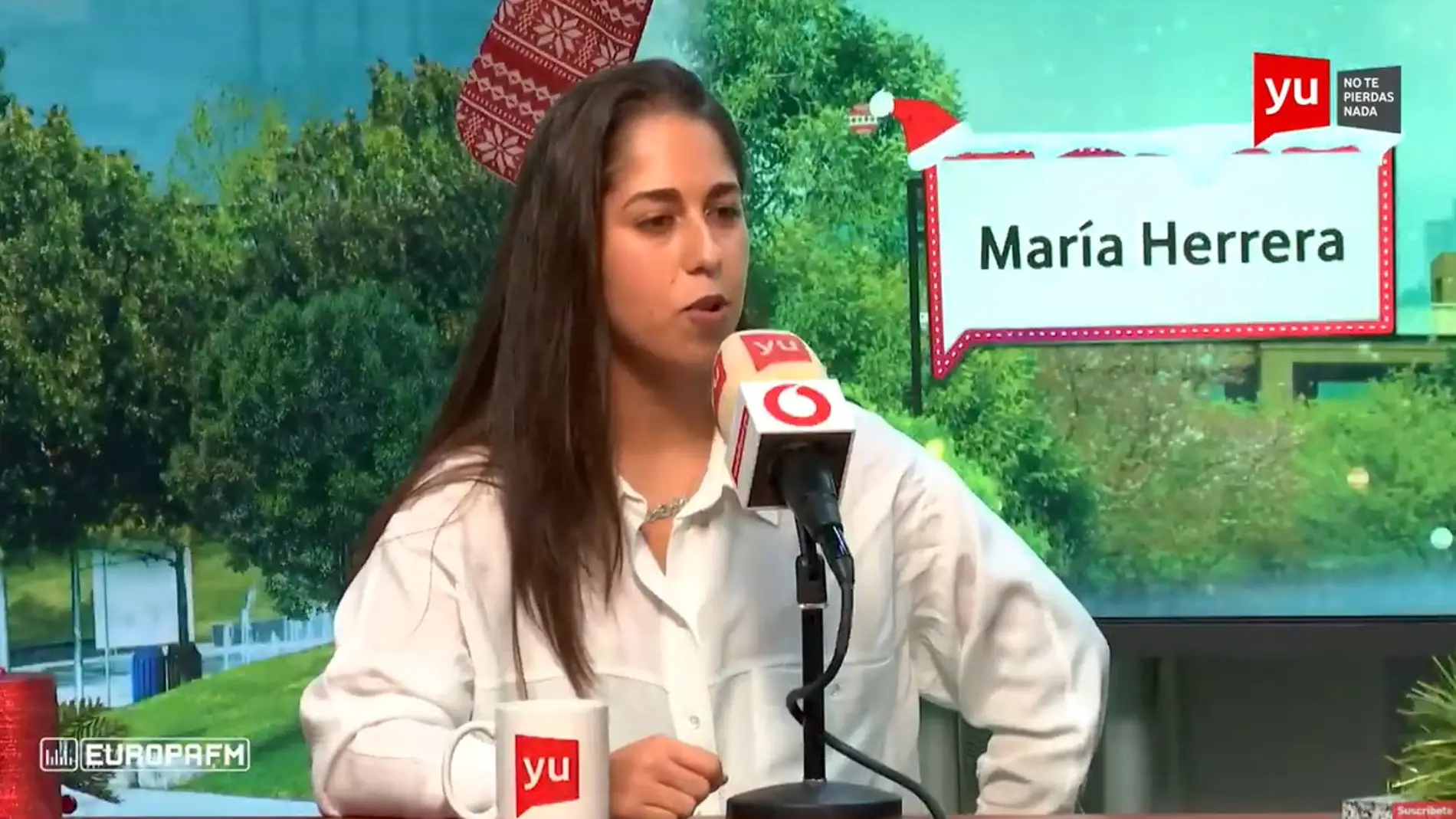 María Herrera visita 'yu, No te pierdas nada'