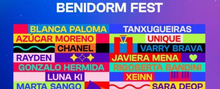 El orden de actuaciones de las semifinales de Benidorm Fest