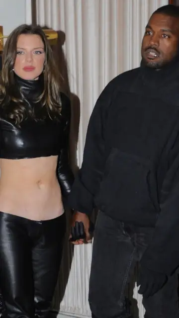 La primera foto de Kanye West y Julia Foxx