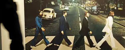 Portada de 'Abbey Road', expuesta en la exposición 'Beatlemania', en Hamburgo. Portada de 'Abbey Road', expuesta en la exposición 'Beatlemania', en Hamburgo.