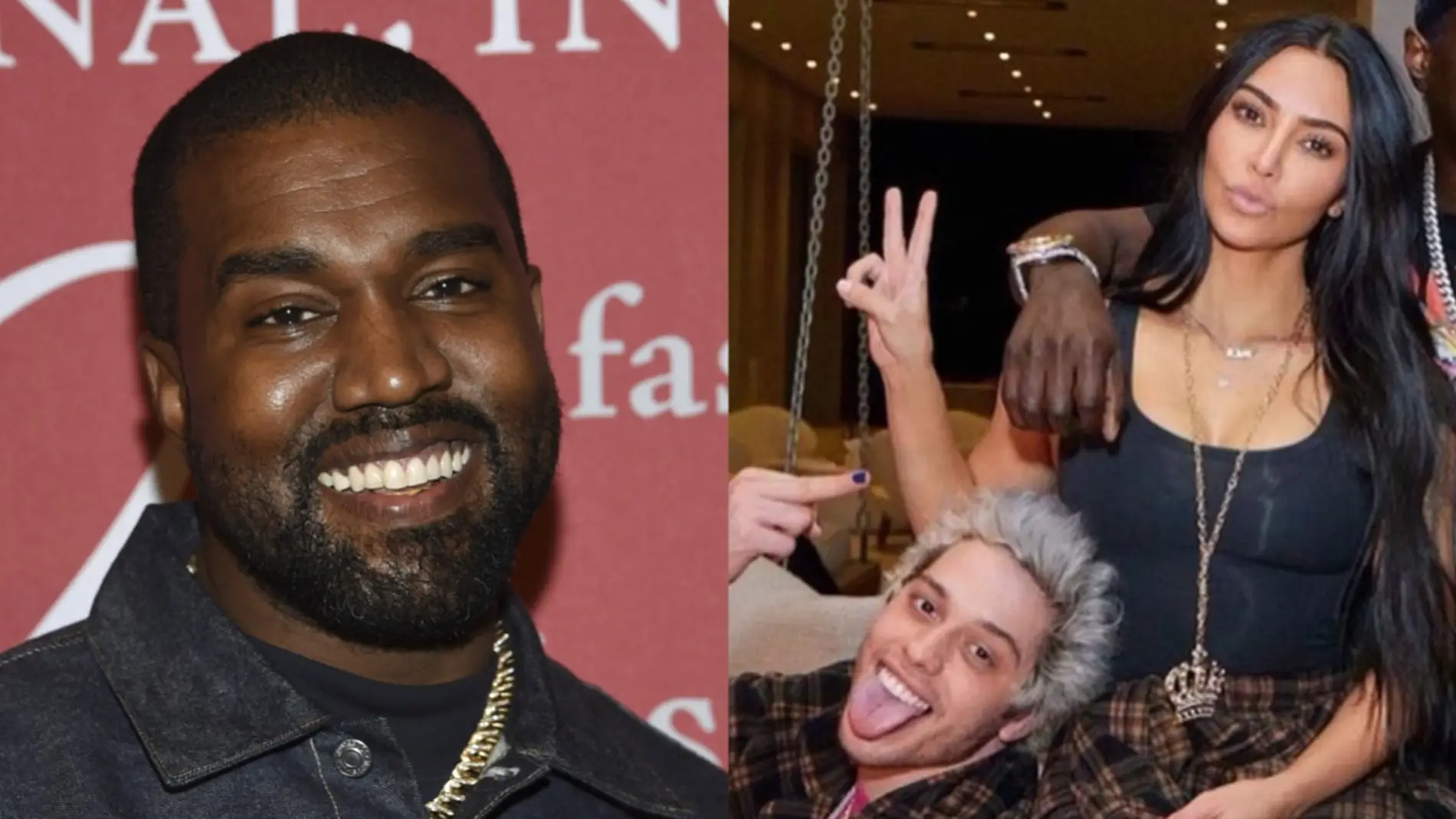 Kanye West amenaza con "golpear" a Pete Davidson en su última canción