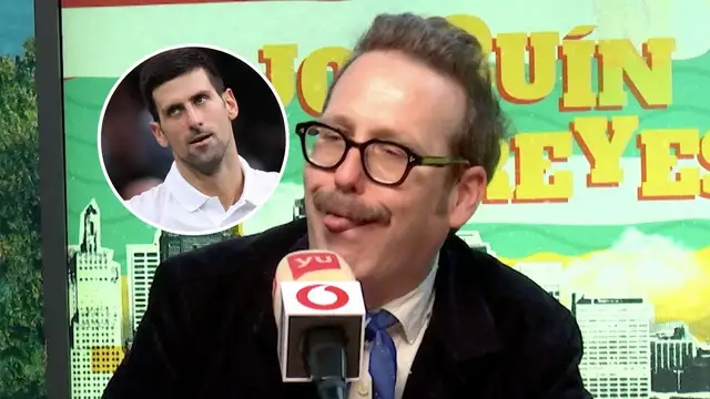 Joaquín Reyes como Novak Djokovic
