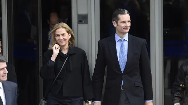 Iñaki Urdangarin y Cristina de Borbón