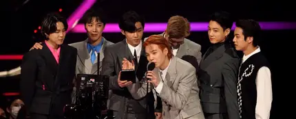 Los BTS en los 'American Music Awards' Los BTS en los 'American Music Awards'