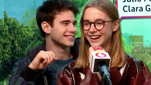 Clara Galle y Julio Peña