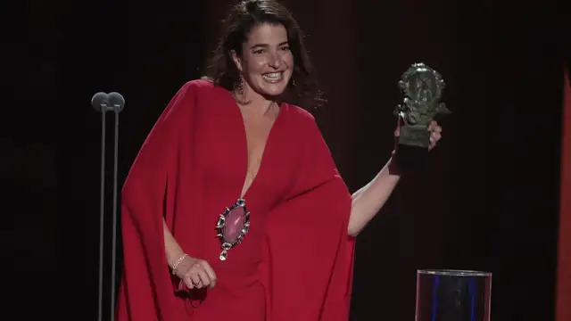 Nora Navas, con el Goya a Mejor actriz de reparto