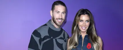 Sergio Ramos y Pilar Rubio en el desfile de Louis Vuitton Sergio Ramos y Pilar Rubio en el desfile de Louis Vuitton