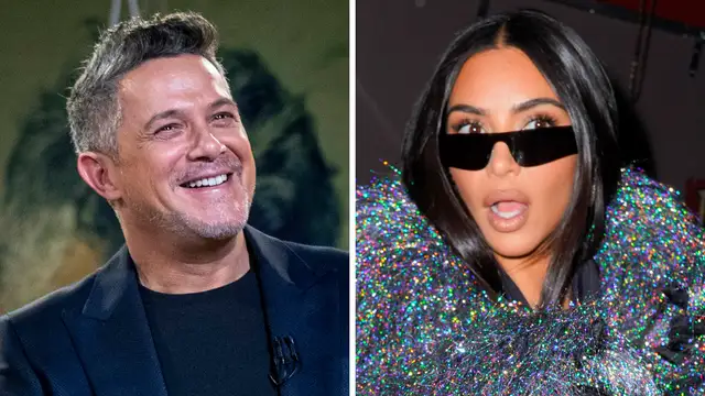 La inesperada amistad de Alejandro Sanz y Kim Kardashian