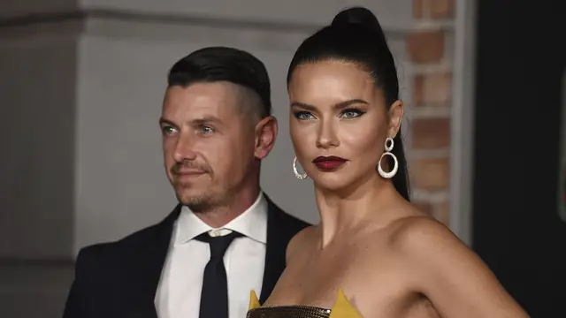 Adriana Lima y su novio Andre Lemmers