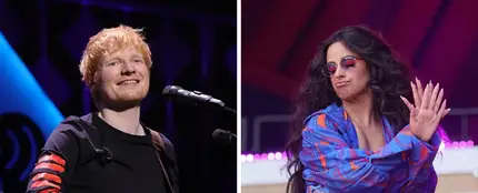 Camila Cabello y Ed Sheeran Camila Cabello y Ed Sheeran