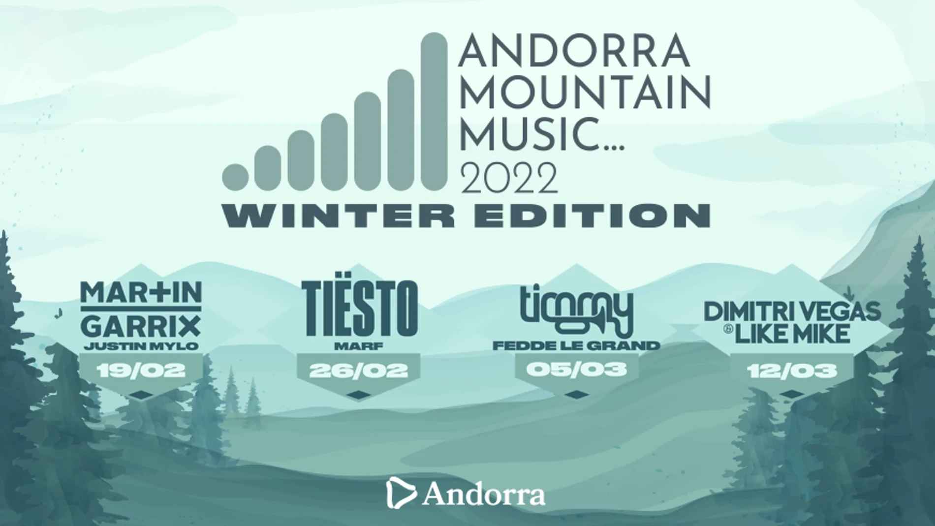 Cartel Andorra Mountain Music 2022