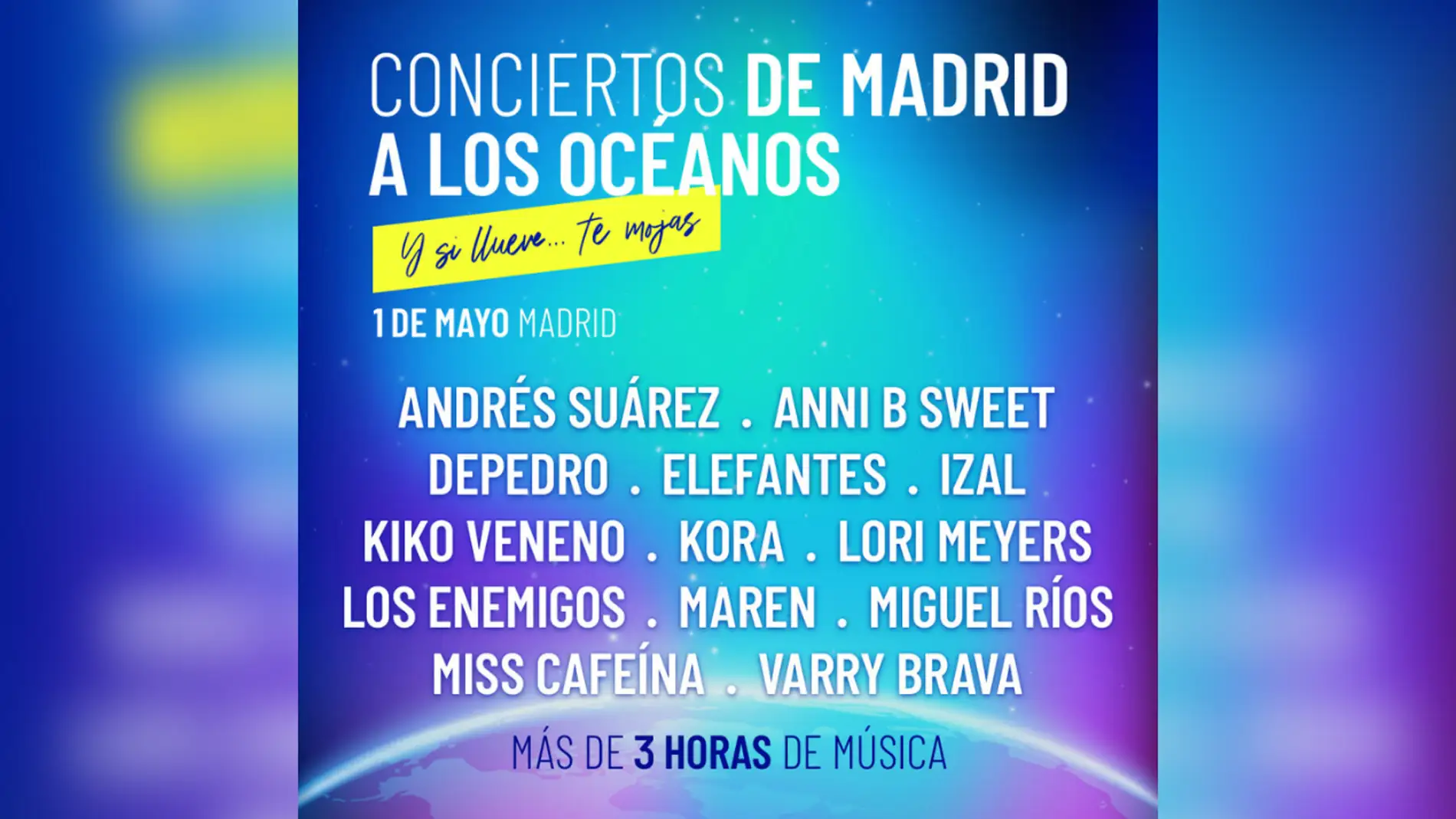 Concierto 'De Madrid a los océanos'