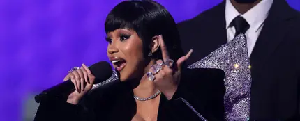 La rapera Cardi B en concierto La rapera Cardi B en concierto
