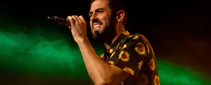 Adrià Salas, vocalista de La Pegatina Adrià Salas, vocalista de La Pegatina