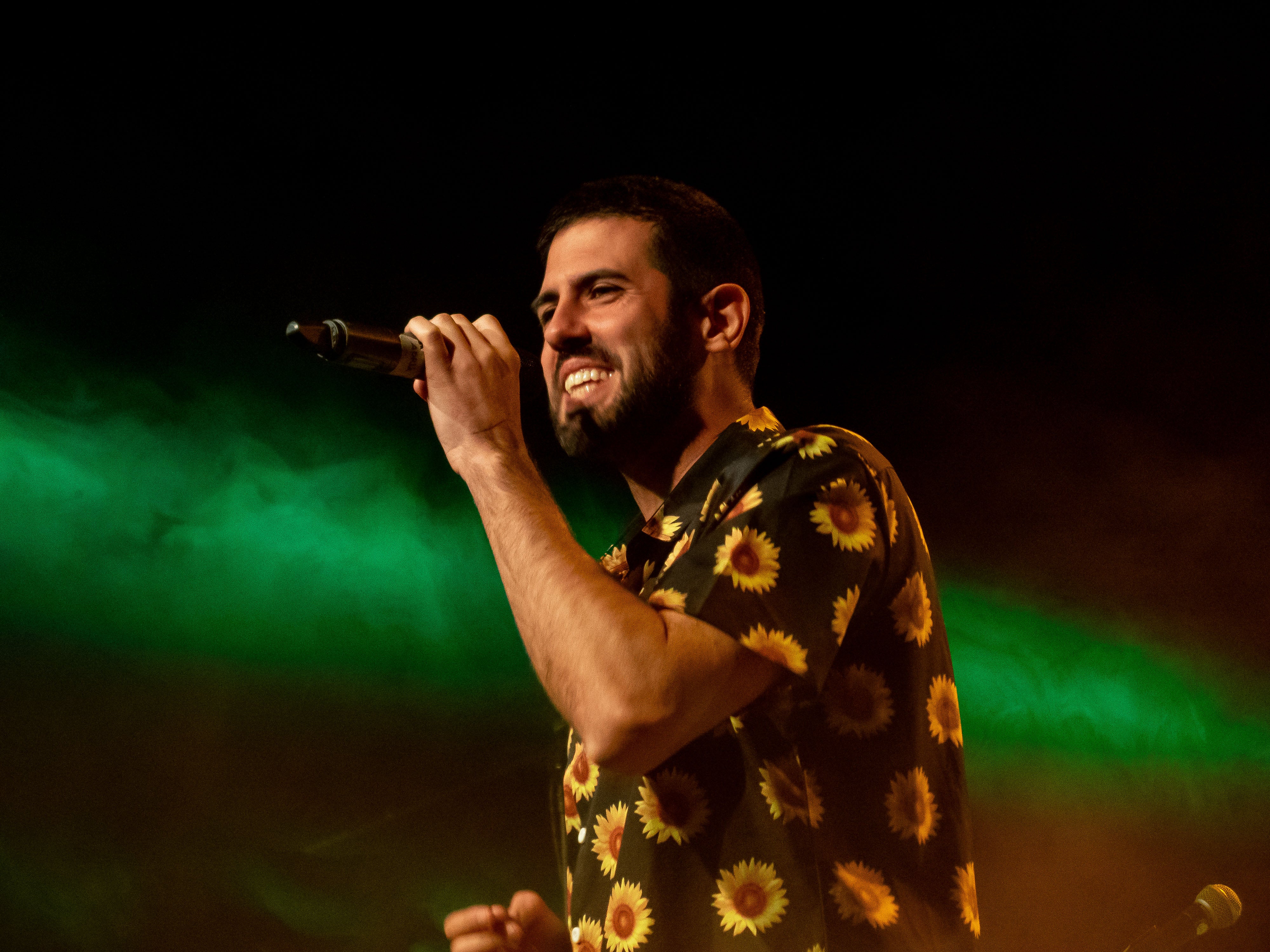 Adrià Salas, vocalista de La Pegatina Adrià Salas, vocalista de La Pegatina