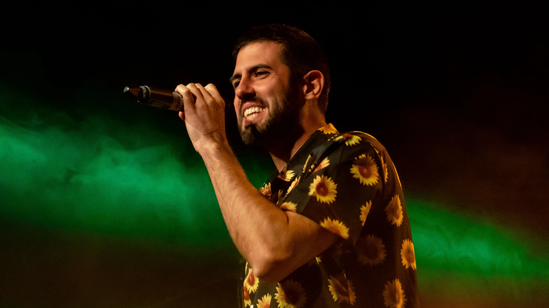 Adrià Salas, vocalista de La Pegatina Adrià Salas, vocalista de La Pegatina