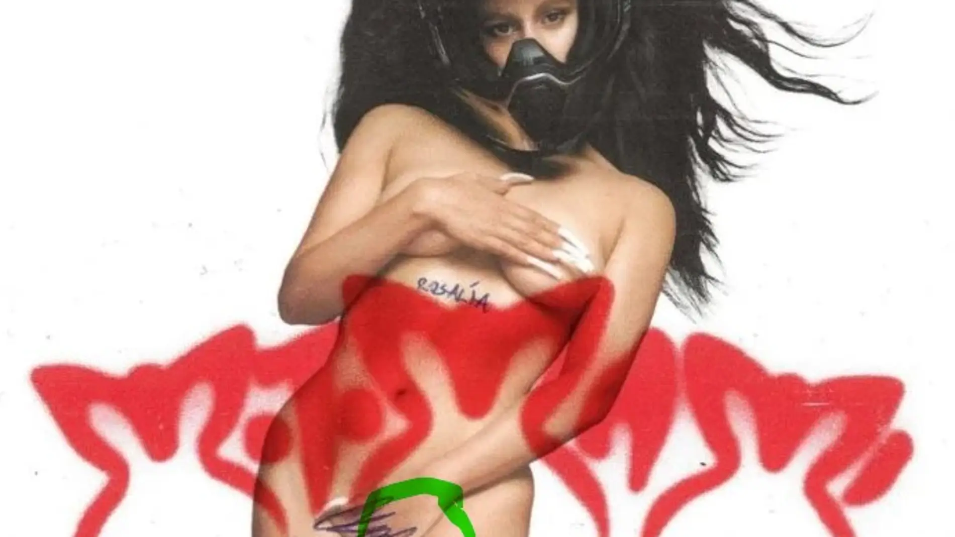 Rosalía explica el significado del llamativo tatuaje de la portada de la portada de 'MOTOMAMI'