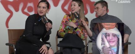 Eva Soriano e Iggy Rubín quedan con Rosalía en un hotel de Madrid