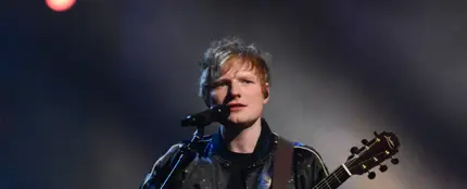 El cantante británico Ed Sheeran durante una de sus actuaciones El cantante británico Ed Sheeran durante una de sus actuaciones
