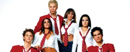Los protagonistas de la serie 'Rebelde' Los protagonistas de la serie 'Rebelde'