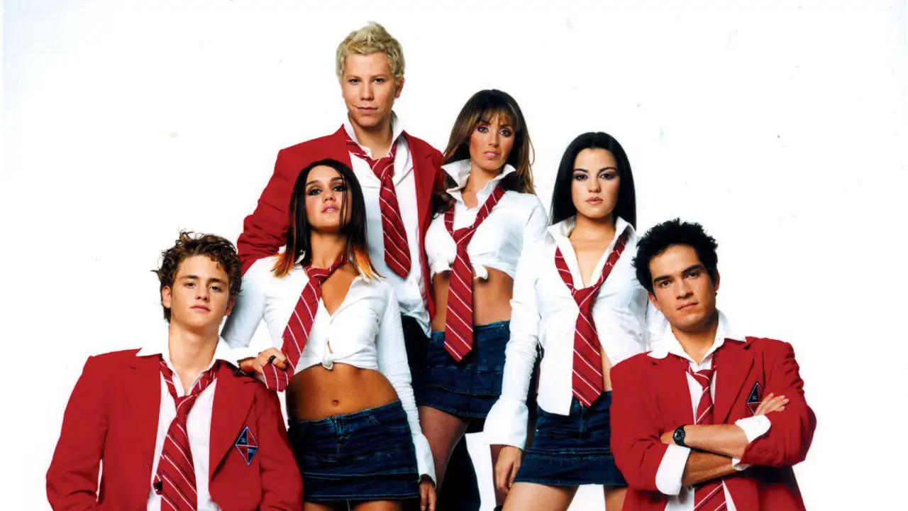 Los protagonistas de la serie 'Rebelde' Los protagonistas de la serie 'Rebelde'