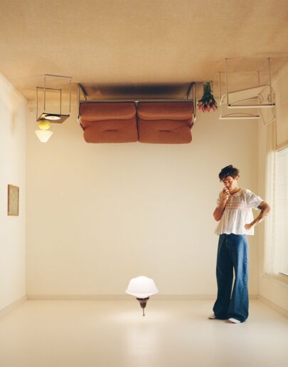 Harry Styles presenta la portada de su nuevo disco Harry's House Harry Styles presenta la portada de su nuevo disco Harry's House