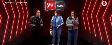 Tanxugueiras canta 'O Querer' en directo en 'yu Music' Tanxugueiras canta 'O Querer' en directo en 'yu Music'