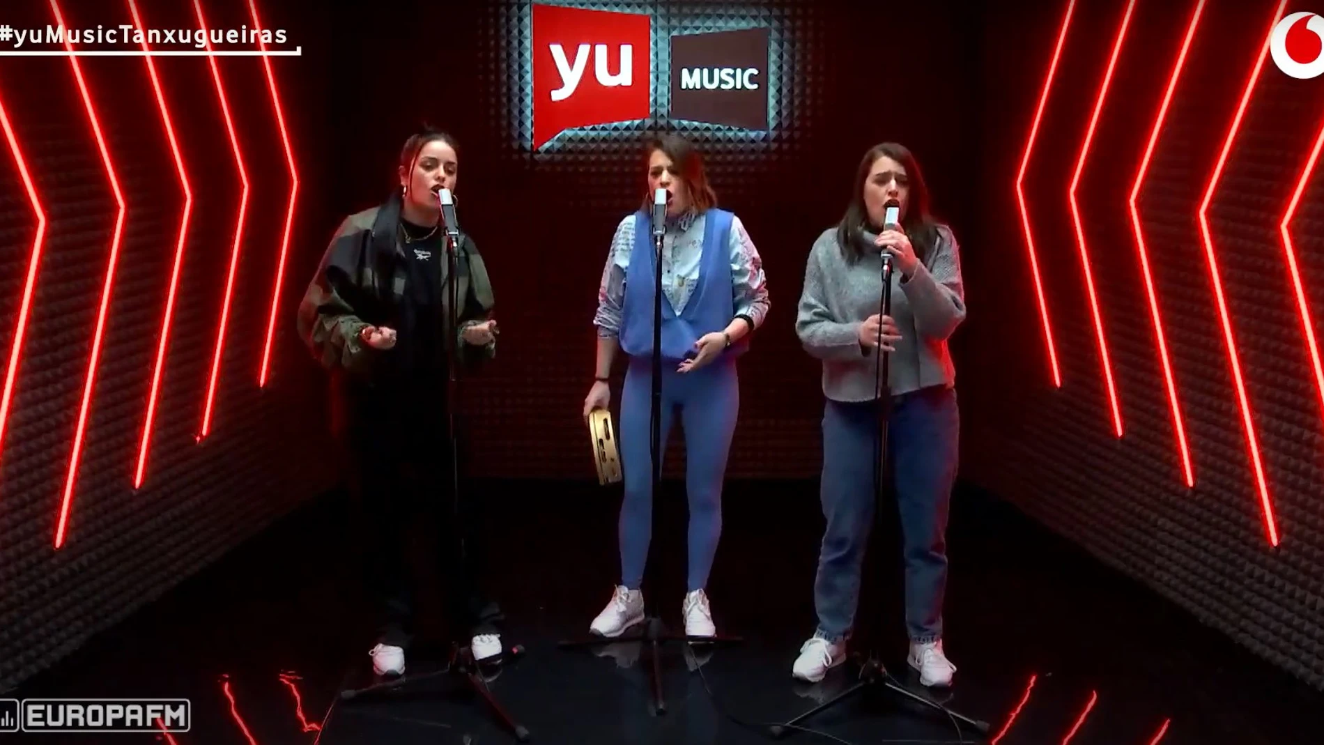 Tanxugueiras canta 'O Querer' en directo en 'yu Music'