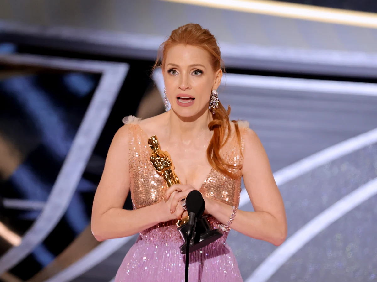 Jessica Chastain gana el Oscar 2022 a Mejor actriz por 'Los ojos de Tammy Faye' | Europa FM