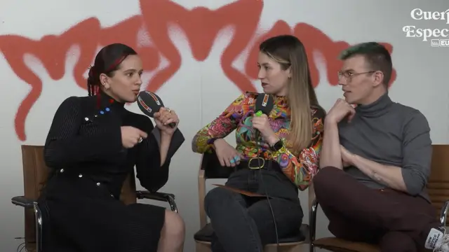 La entrevista de Rosalía con Eva Soriano e Iggy Rubín en 'Cuerpos especiales'