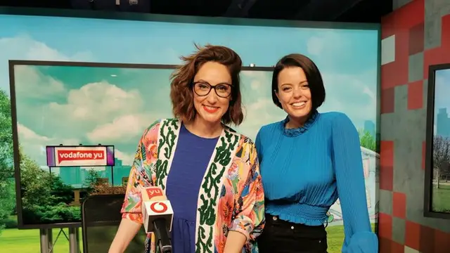 Ana Morgade y Adriana Torrebejano