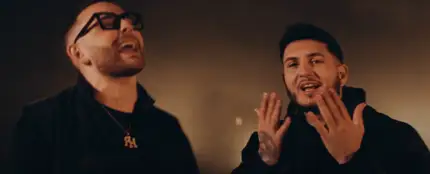 Rocco Hunt y Omar Montes en 'Solo quiero dedicarte' Rocco Hunt y Omar Montes en 'Solo quiero dedicarte'