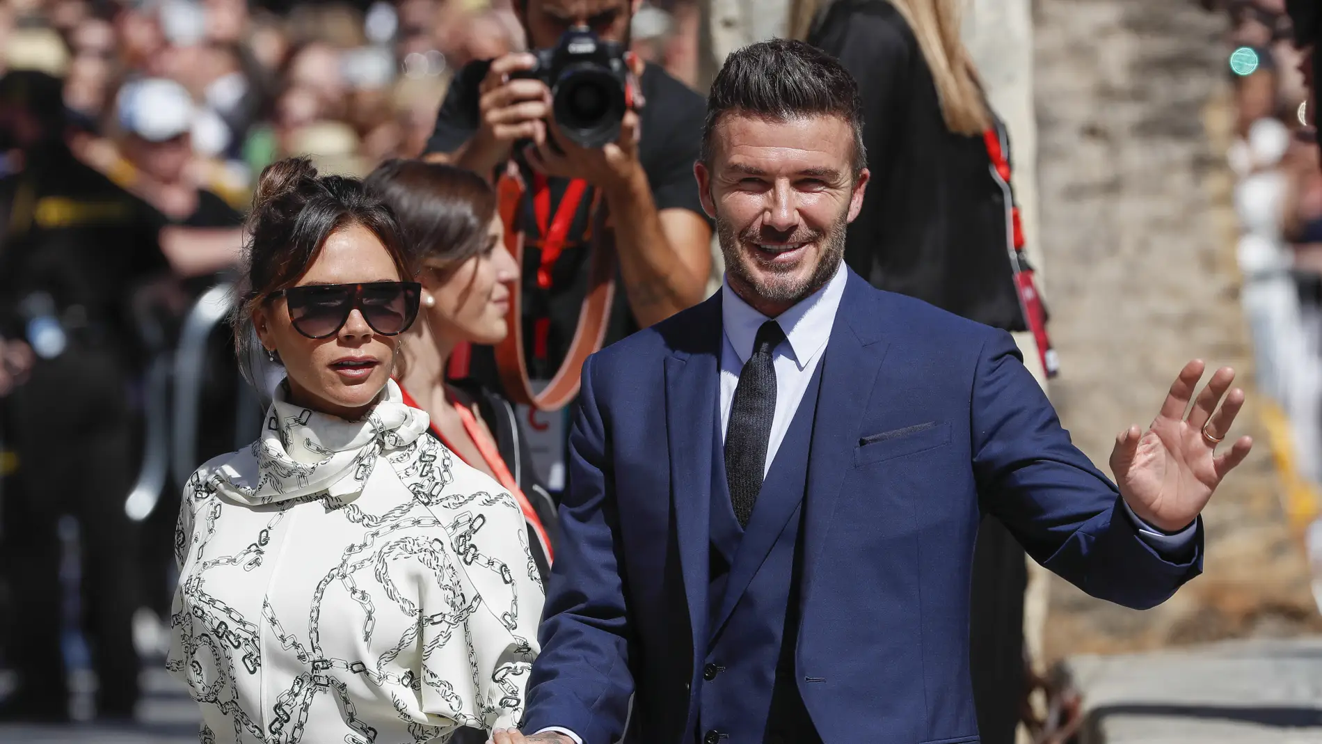 Los precedentes nupciales de la familia Beckham: así fue la apoteósica boda de Victoria y David