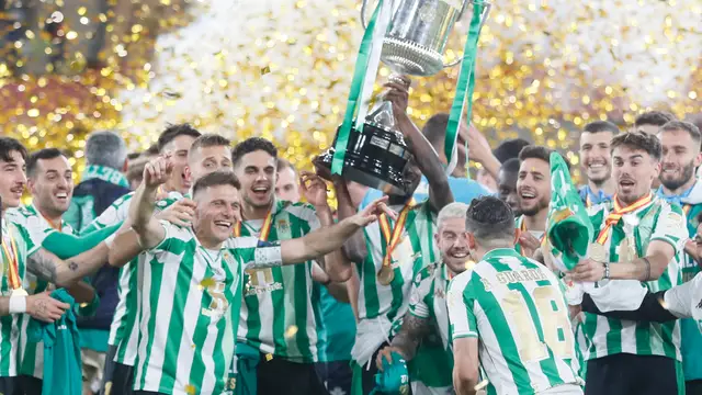 El Betis, campeón de la Copa del Rey 2022