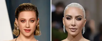 Lili Reinhart y Kim Kardashian Lili Reinhart y Kim Kardashian