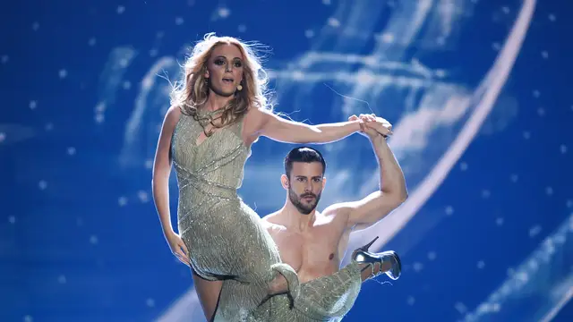 La madrileña Edurne en Eurovisión 2015
