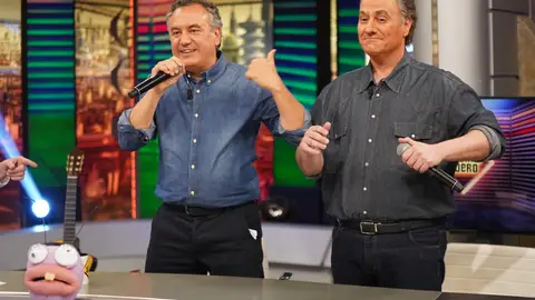 Roberto Brasero y su doble de acción se retan a una batalla de rap en 'El Hormiguero 3.0' Roberto Brasero y su doble de acción se retan a una batalla de rap en 'El Hormiguero 3.0'