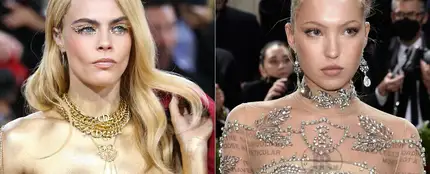 Cara Delevingne y Lila Grace Moss, en la Gala MET 2022 Cara Delevingne y Lila Grace Moss, en la Gala MET 2022