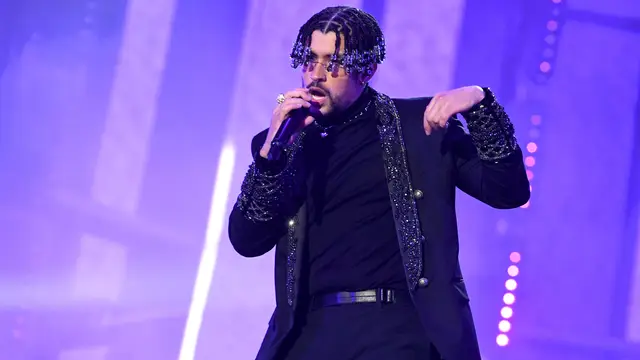 Bad Bunny en un concierto
