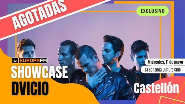 ¡Agotadas las entradas para el showcase de DVICIO en Castellón!